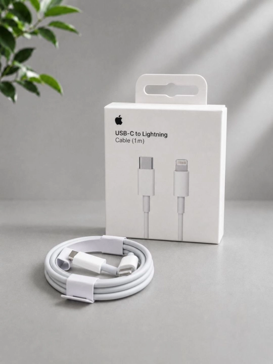 Kabel iPhone Type-C 60W (Tezkor zaryadlash) — iPhone  11dan 14 gacha va 15, 16, 17 Pro Max
