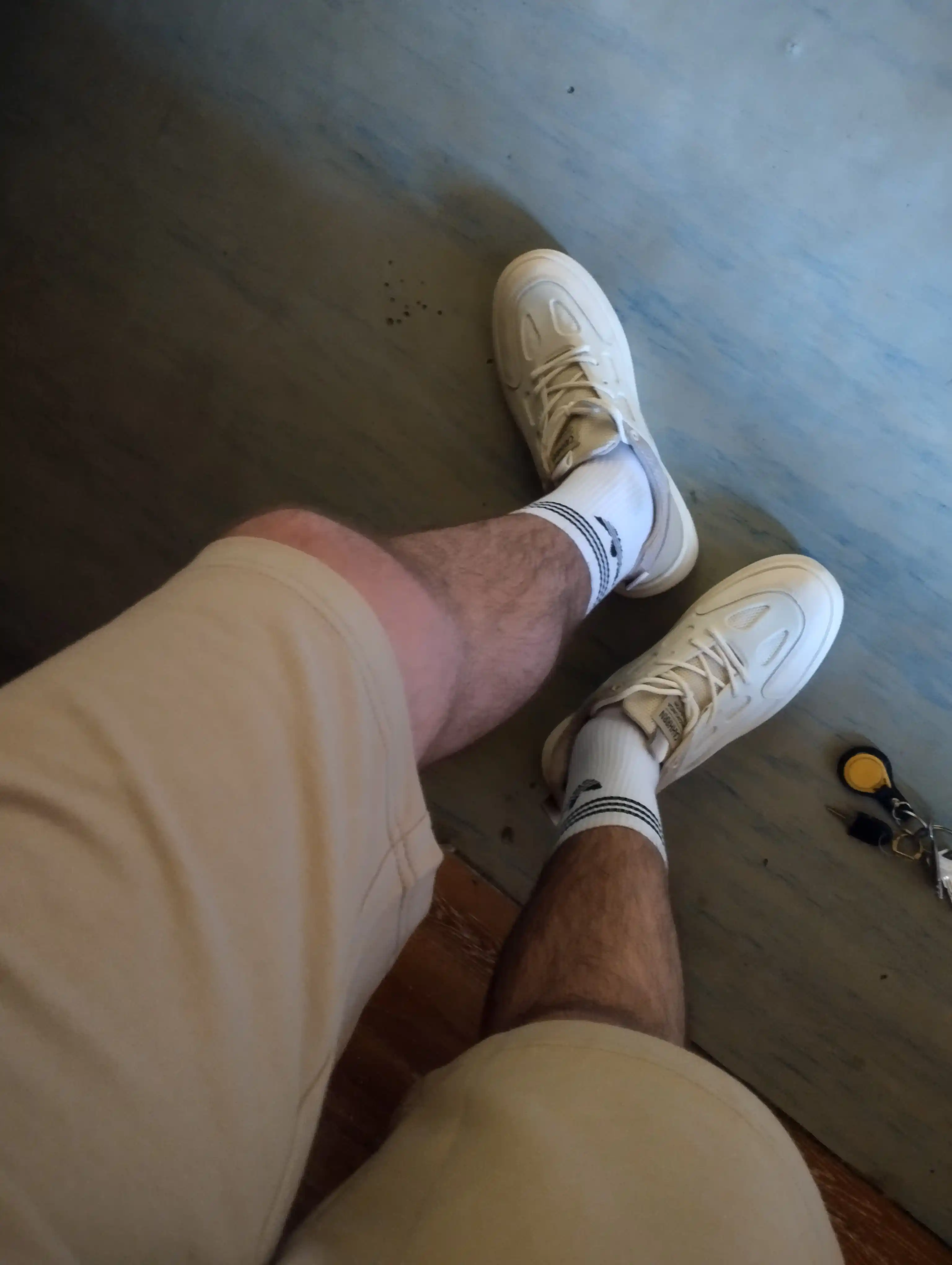 Белые, длинные, спортивные носки с принтом, 36 -43