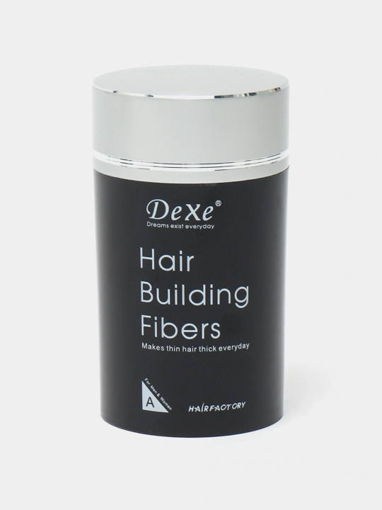 Пудра загуститель для волос Dexe Hair Building Fibers