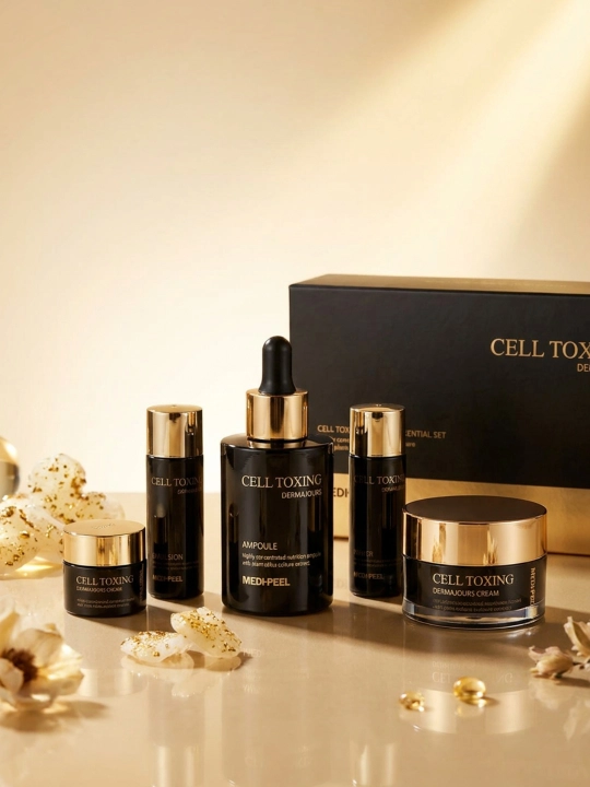 Набор для омоложения лица, MEDIPEEL+, Cell Toxing Dermajours Essential Set