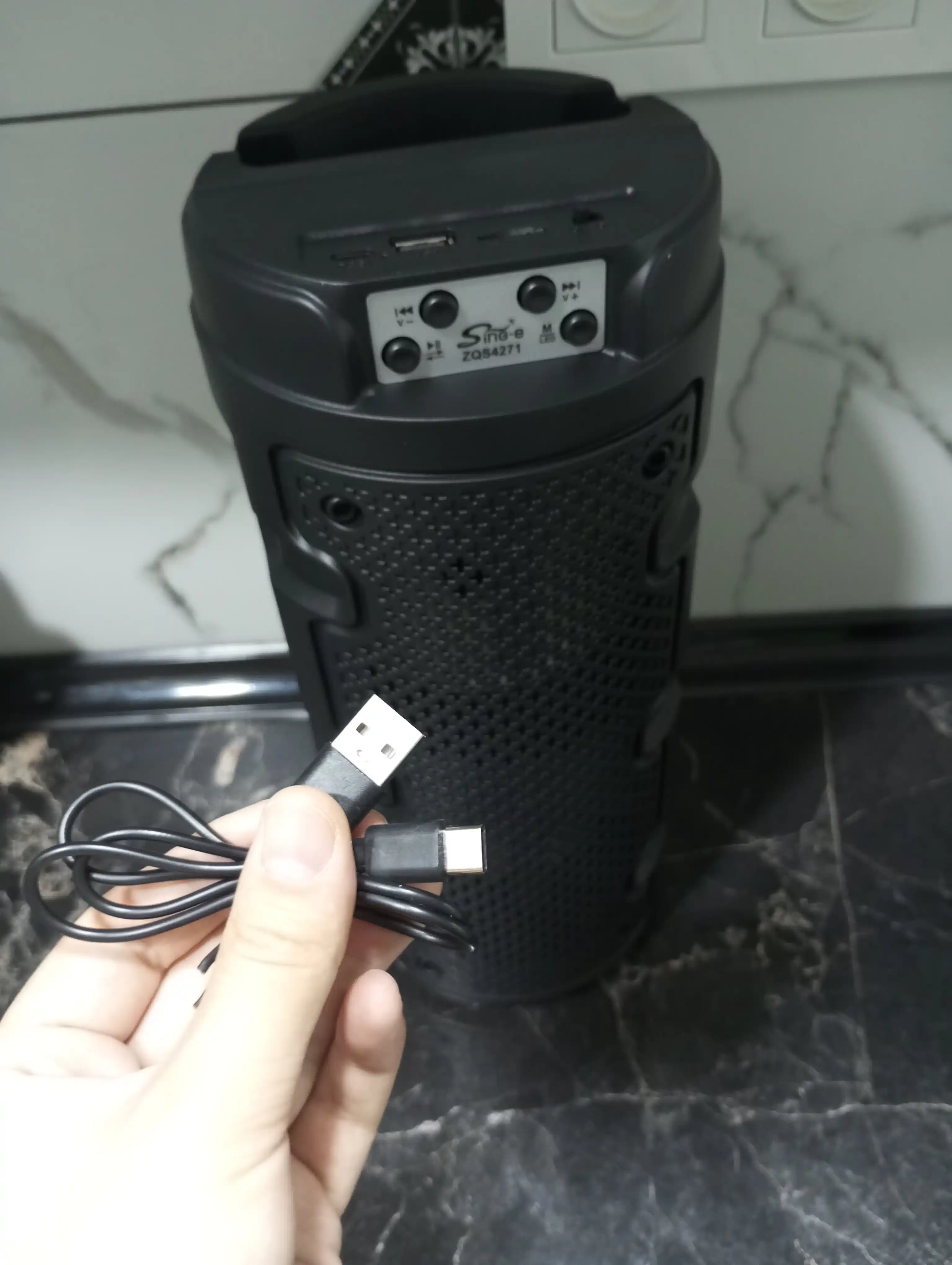 Kalonka karaoke, Bluetooth simsiz portativ dinamik, mikrofonli musiqa kalonkasi