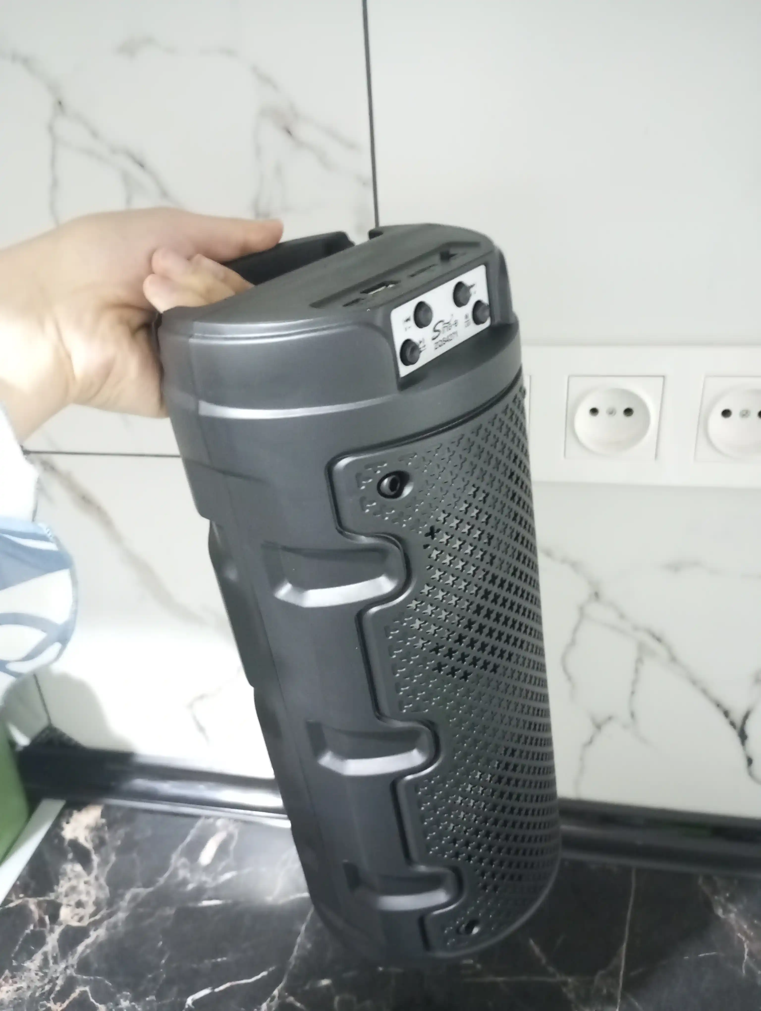 Kalonka karaoke, Bluetooth simsiz portativ dinamik, mikrofonli musiqa kalonkasi
