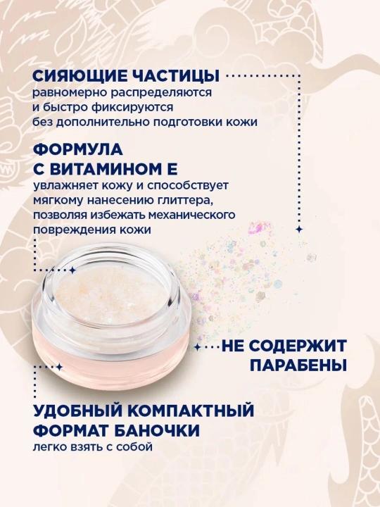 Глиттер для глаз, лица, тела и волос SHU Sparkle Bang