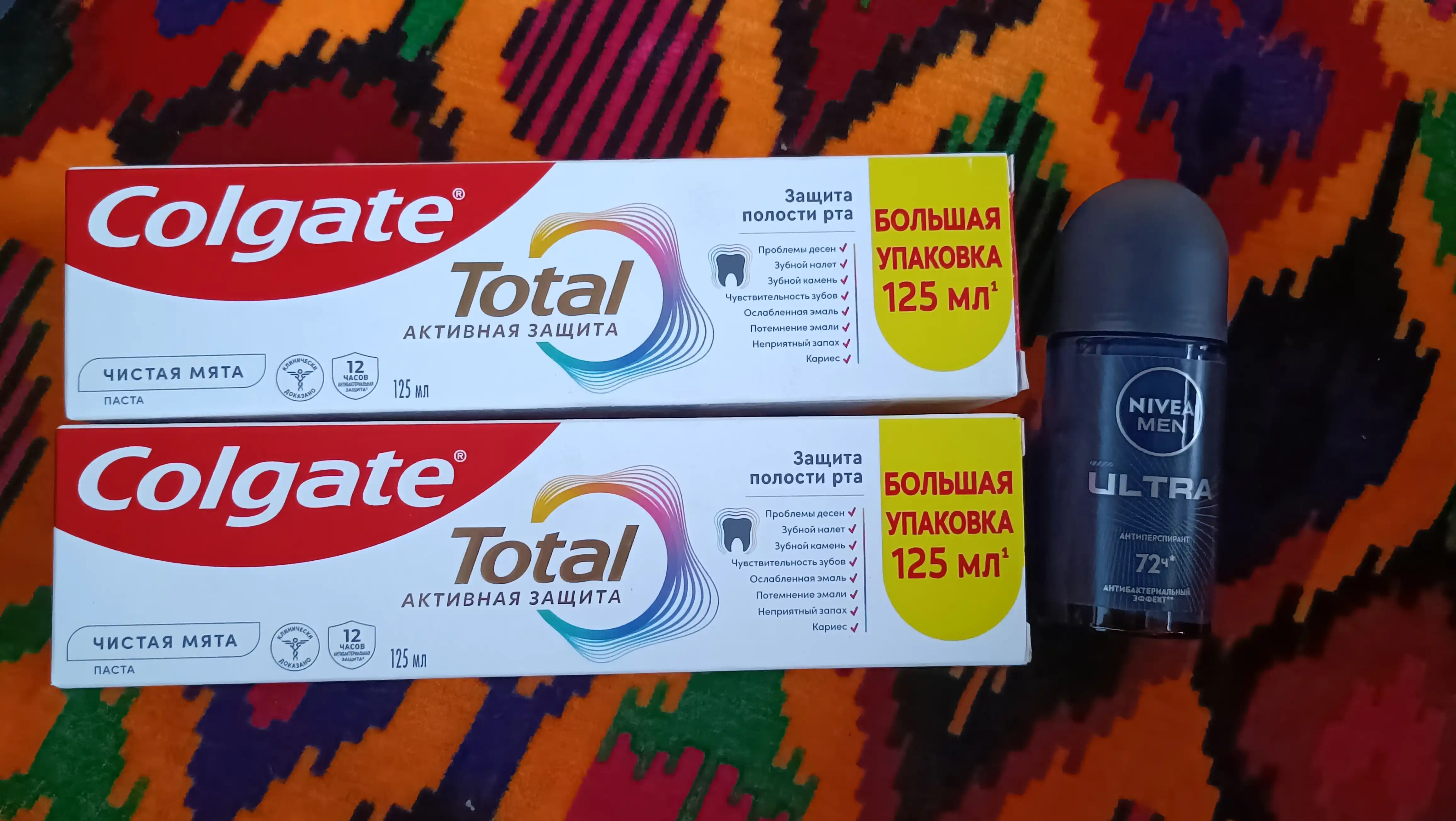 Зубная паста Colgate Total Clean Mint, 125 мл