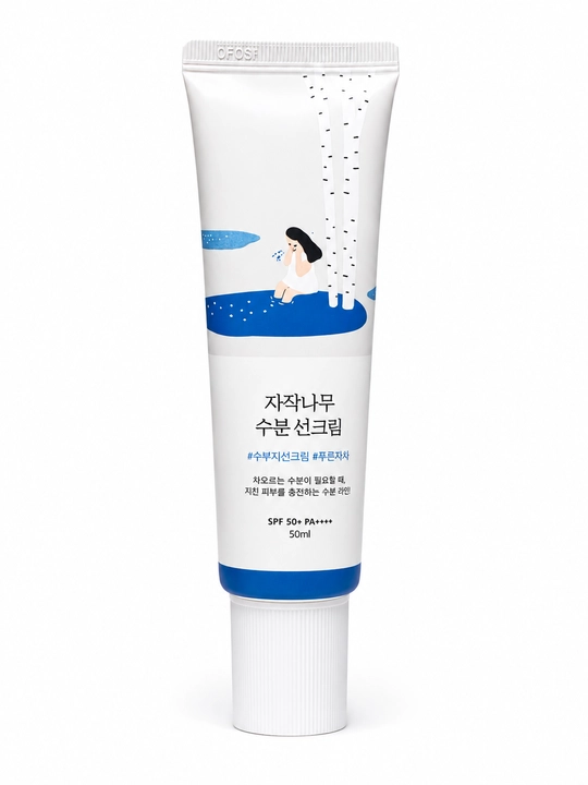 Quyoshdan himoyalovchi krem, qayin sharbati bilan, spf krem, SPF50+, yuz uchun krem