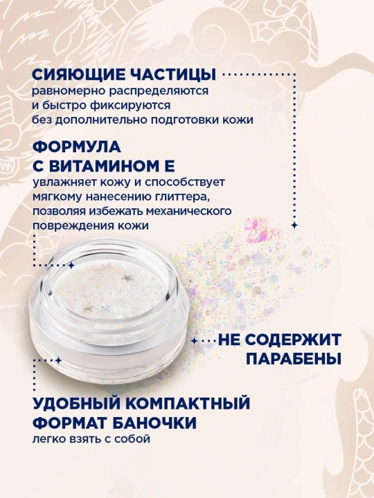 Глиттер для глаз, лица, тела и волос SHU Sparkle Bang
