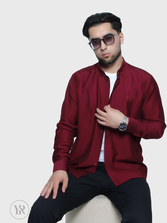 Мужская рубашка Yasir, изготовлена из качественной ткани Lion, дышащая и современная