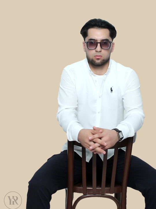 Мужская рубашка Yasir, изготовлена из качественной ткани Lion, дышащая и современная