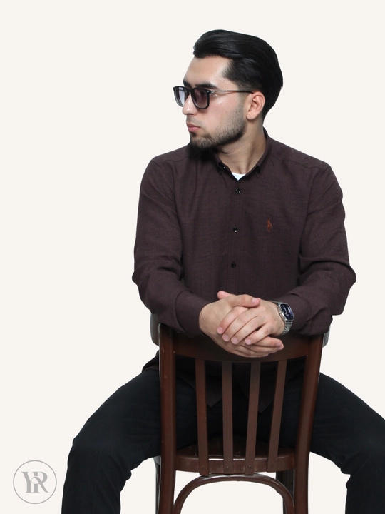 Мужская рубашка Yasir, изготовлена из качественной ткани Lion, дышащая и современная