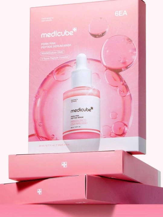 Medicube PDRN Pink Peptide Serum PDRN va peptidlar bilan lifting-niqobi - 