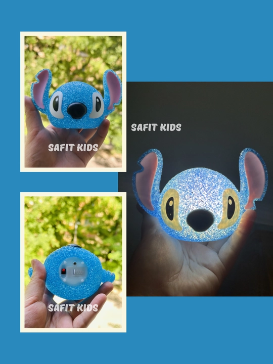Bolalar uchun LED tungi chiroq, Hello Kitty va Stitch dekorativ tungi chiroq