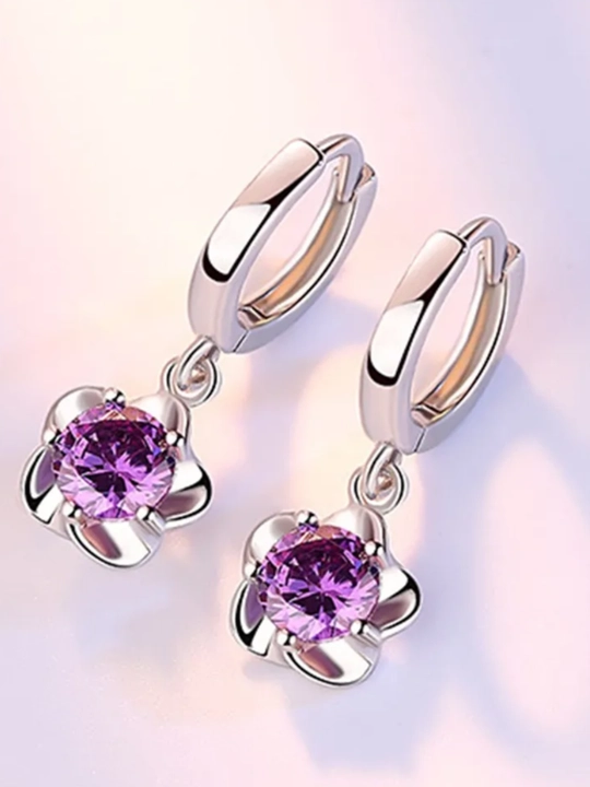Серьги нежности 925 маркировка - 