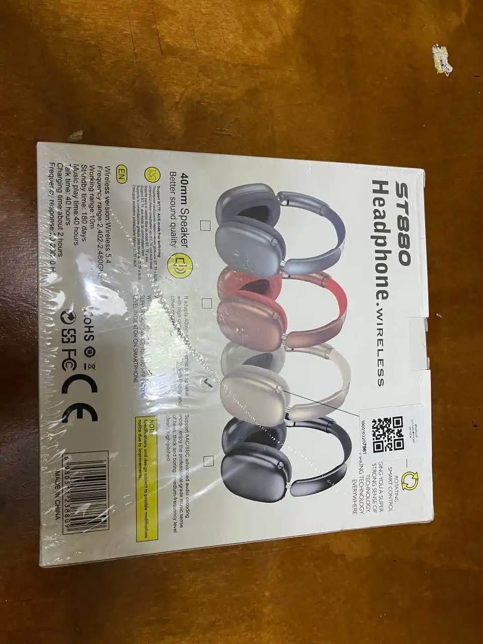 Simsiz Quloqchinlar Headphone ST880 Model Bluetooth 5.4