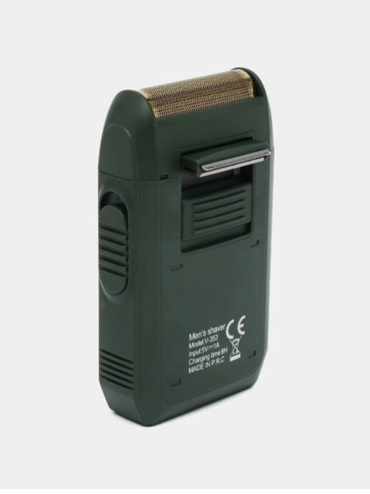 Soqol olish mashinasi VGR-353 – o‘rnatilgan trimmer bilan, simsiz shaver