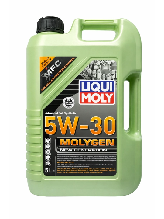 Motor moyi, LIQUI MOLY Molygen motor moyi, 5 litr, Germaniya