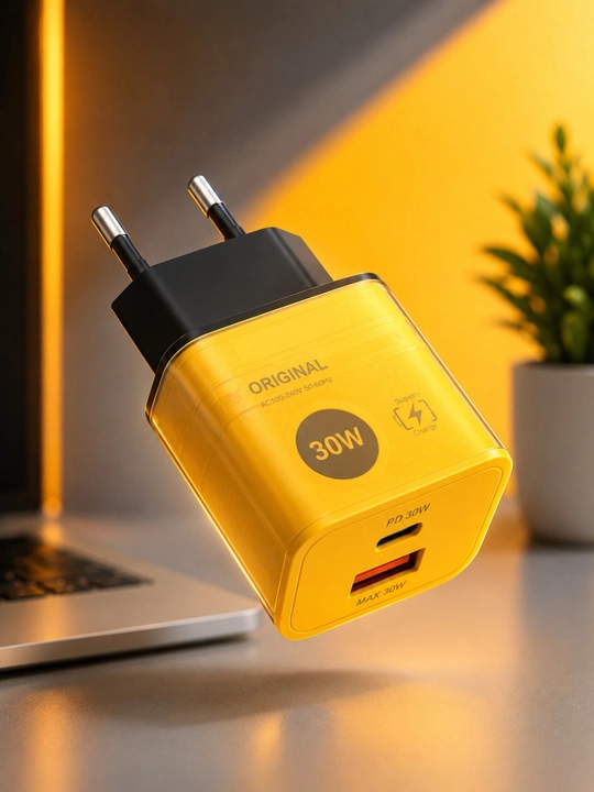 Сетевой адаптер быстрой зарядки, USB, универсальный - 