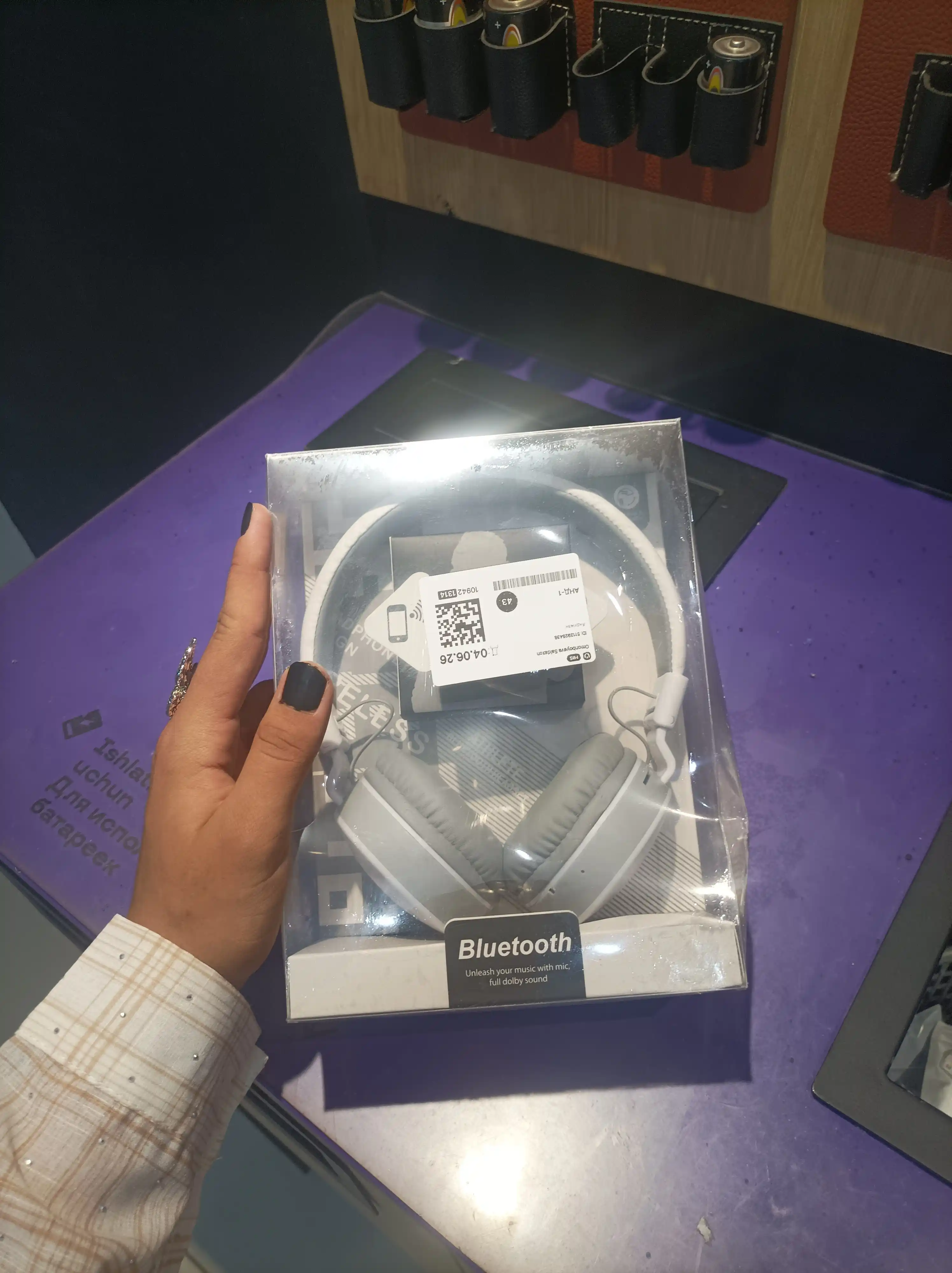 MS-881A simsiz quloqchin, stereo ovoz, Bluetooth