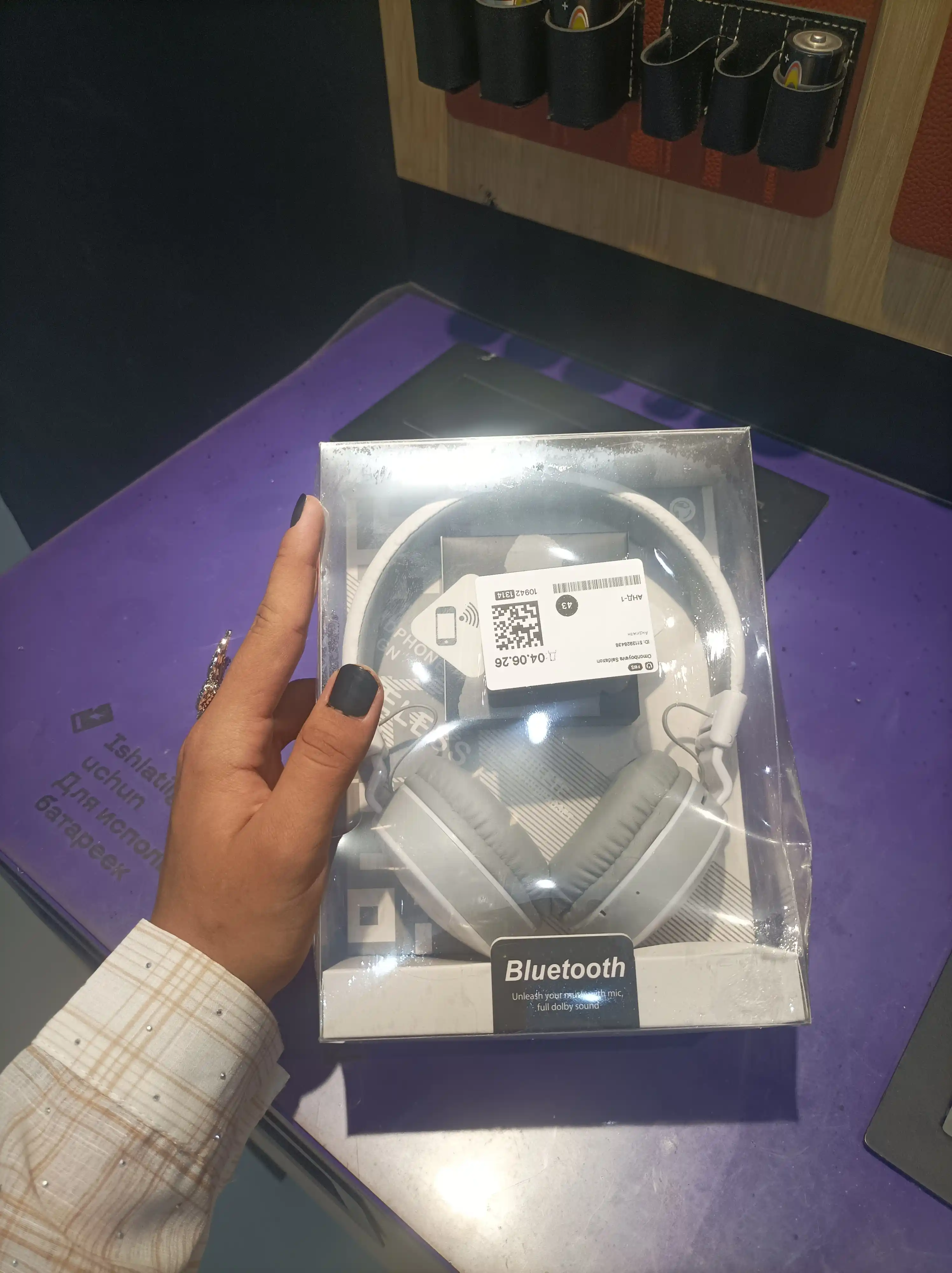 MS-881A simsiz quloqchin, stereo ovoz, Bluetooth