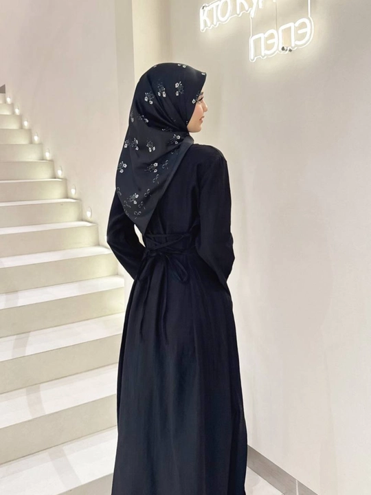 Dvoyka. Abaya va Sultanka ikkilik to'plam. Matosi Lyon. Ayollar va qizlarga standart 44-50