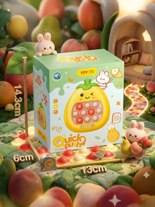 Smart Pop-it elektron o'yin konsoli, bolalar uchun interaktiv aqlli o'yinchoq