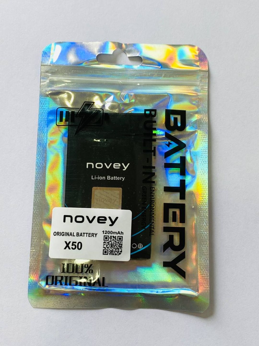 Литий-ионная аккумуляторная батарея, для телефона Novey X50 - 