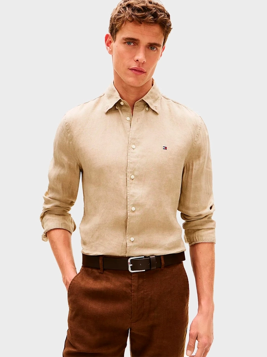 Tommy Hilfiger Рубашка/PIGMENT DYED LI SOLID RF SHIRT MW0MW41530