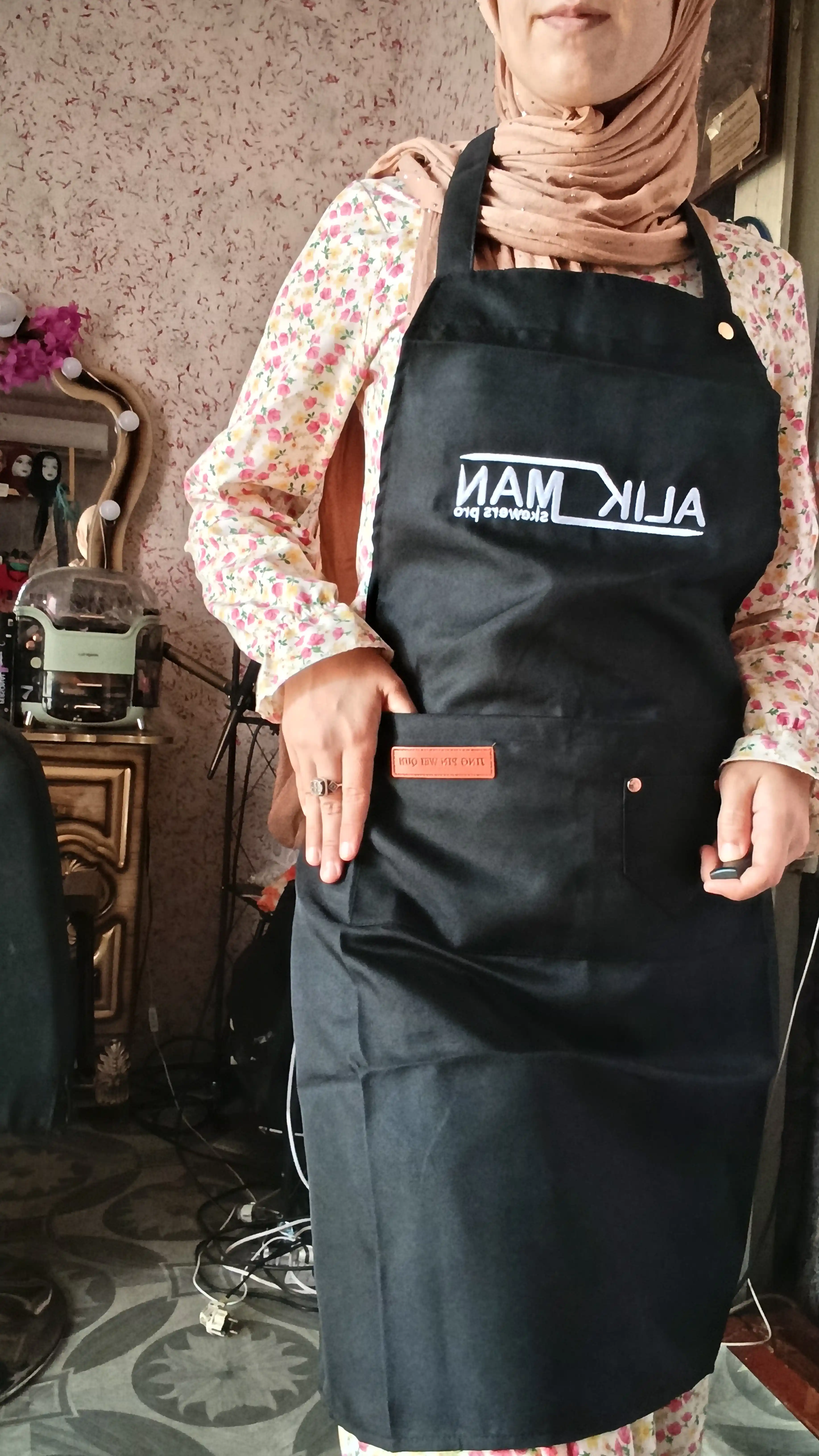 Alik man oshxona uchun fartuk, erkaklar va ayollar uchun