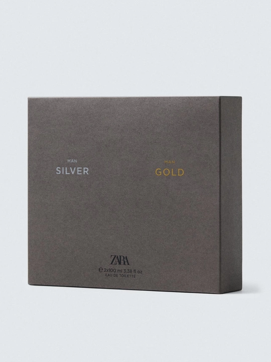 Erkaklar uchun xushbo'ylangan suv ZARA Gold & Silver