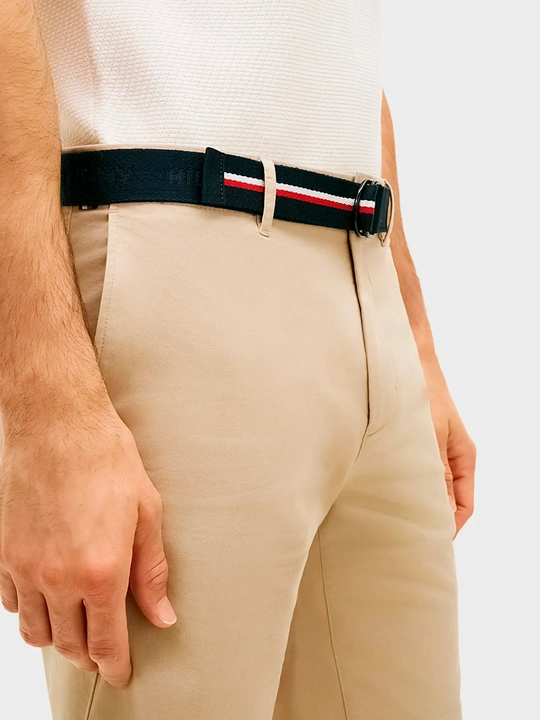 Tommy Hilfiger Shortik/DENTON 9.5 ESS TWILL W/ BELT MW0MW42349