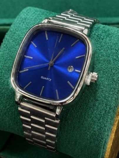 Мужские наручные часы квадратные с металлическим браслетом — XANBREE-CASIO-СЕРМЕТ
