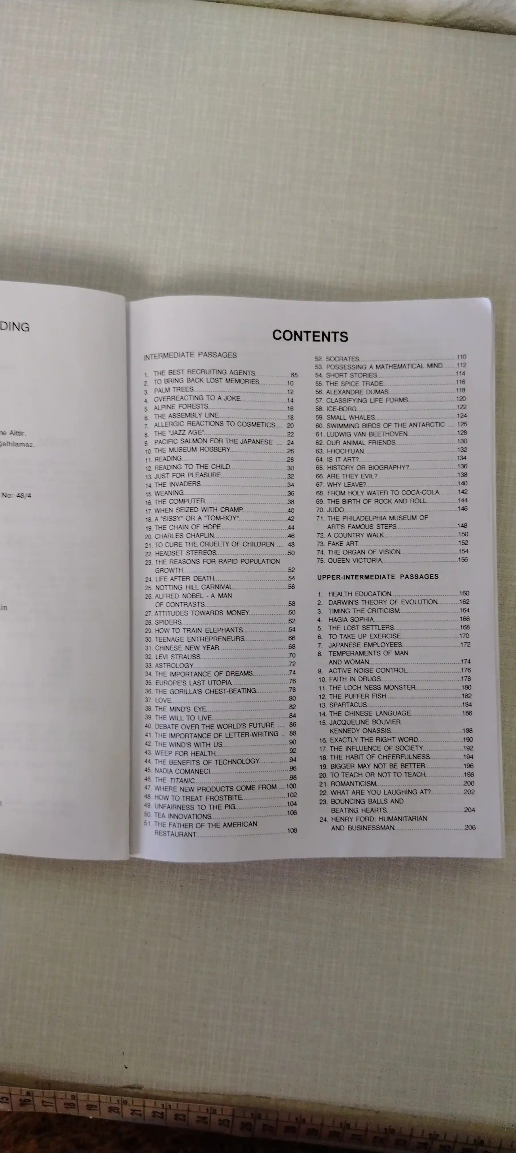 ELS English Language Students, English Through Reading, A4