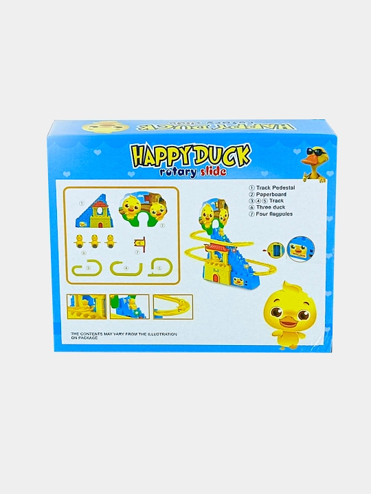 Happy Duck Rotary Slide o'yinchog'i, musiqali sirpanchiq