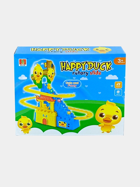 Happy Duck Rotary Slide o'yinchog'i, musiqali sirpanchiq