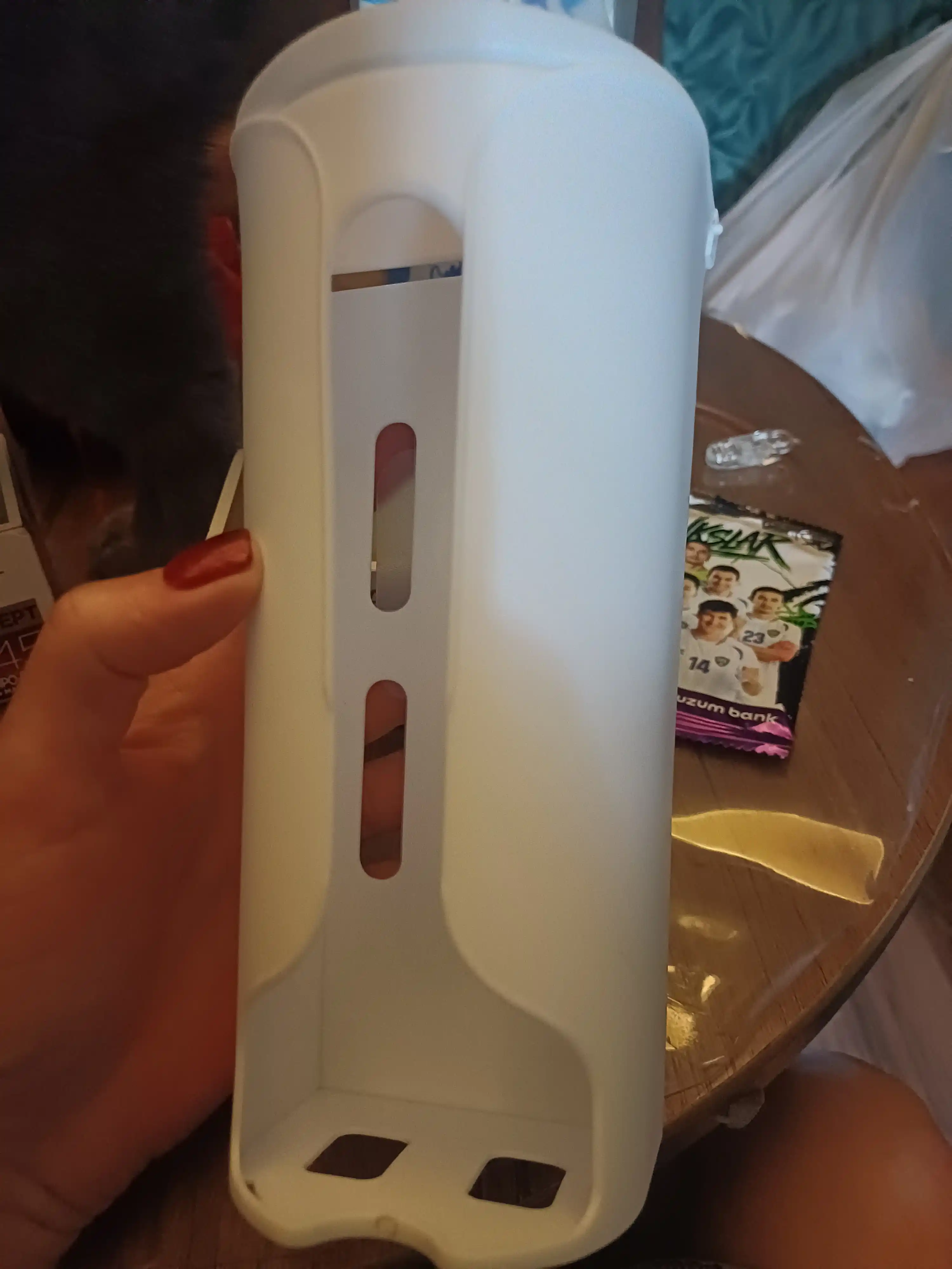 Devorga o‘rnatiladigan plastik paket dispenseri oshxona va hammom uchun