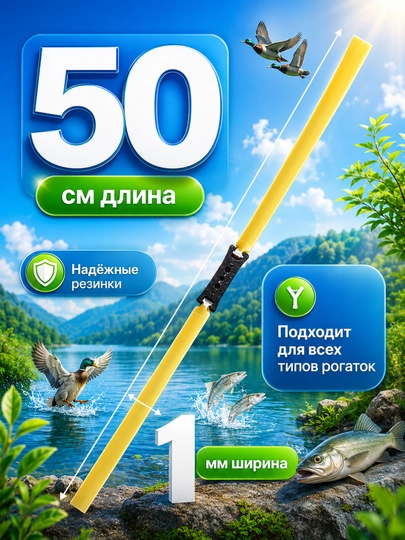 Готовые резинки для рогатки