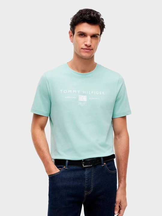 Tommy Hilfiger futbolka/BRAND LOVE MONO STACK TEE MW0MW42365 - 