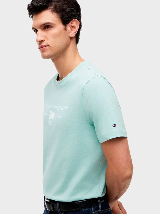 Tommy Hilfiger futbolka/BRAND LOVE MONO STACK TEE MW0MW42365