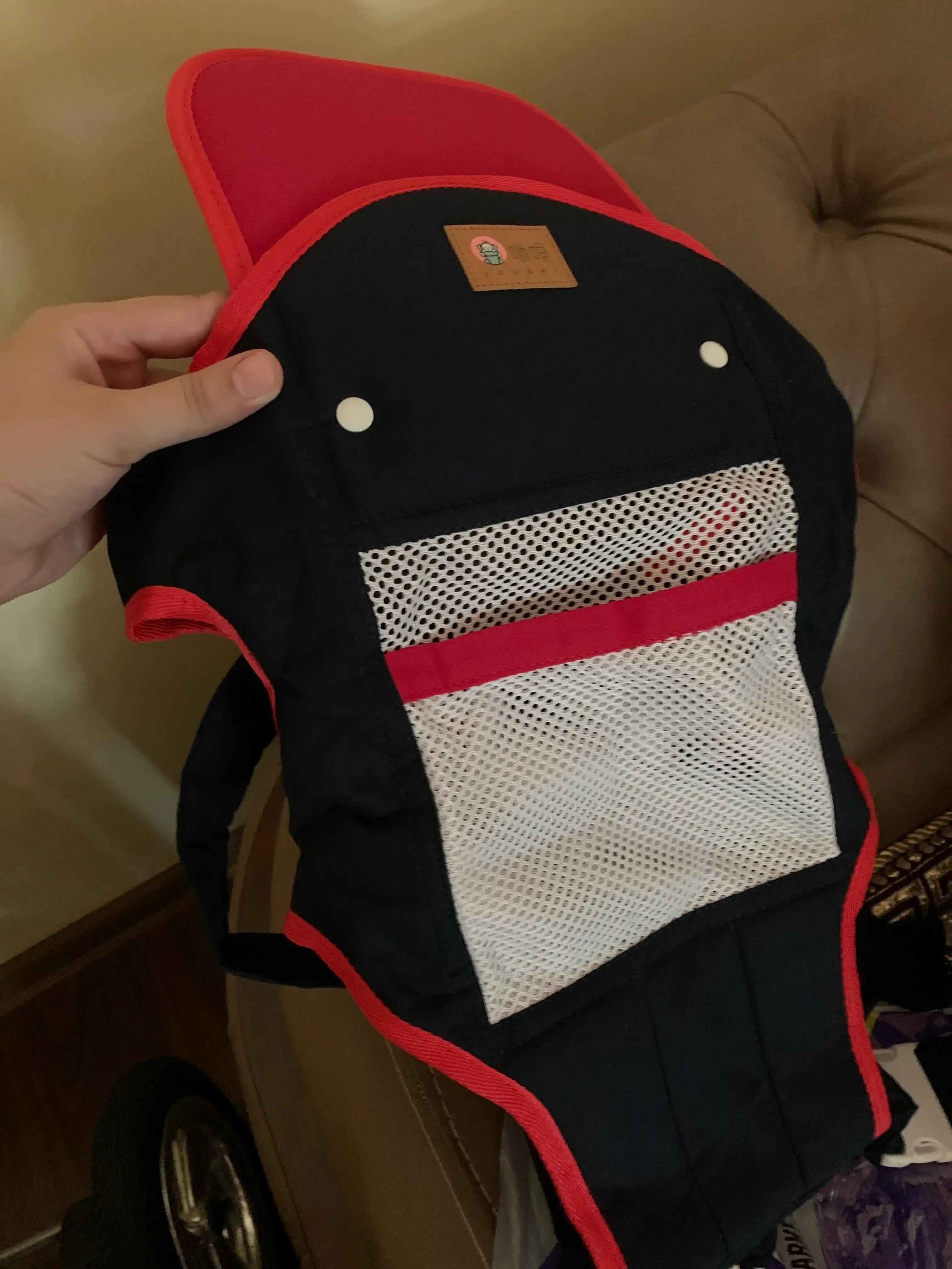 Chaqaloqlar uchun ergonomik chaqaloq tashuvchi ryukzak