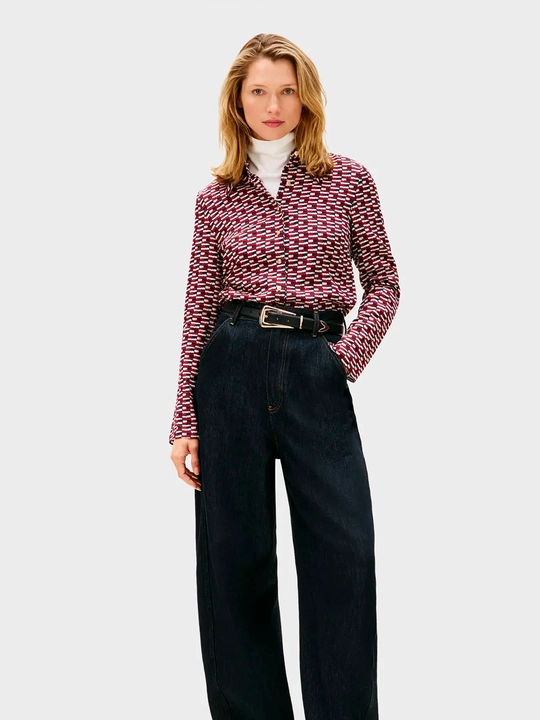 Tommy Hilfiger Блузка VIS TWILL LS SHIRT WW0WW47930