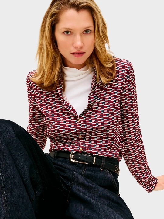 Tommy Hilfiger Блузка VIS TWILL LS SHIRT WW0WW47930