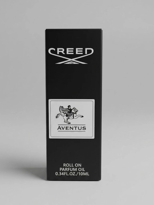 Moyli atir, erkaklar uchun, Creed Aventus, rolikli, barqaror atir, 10 ml