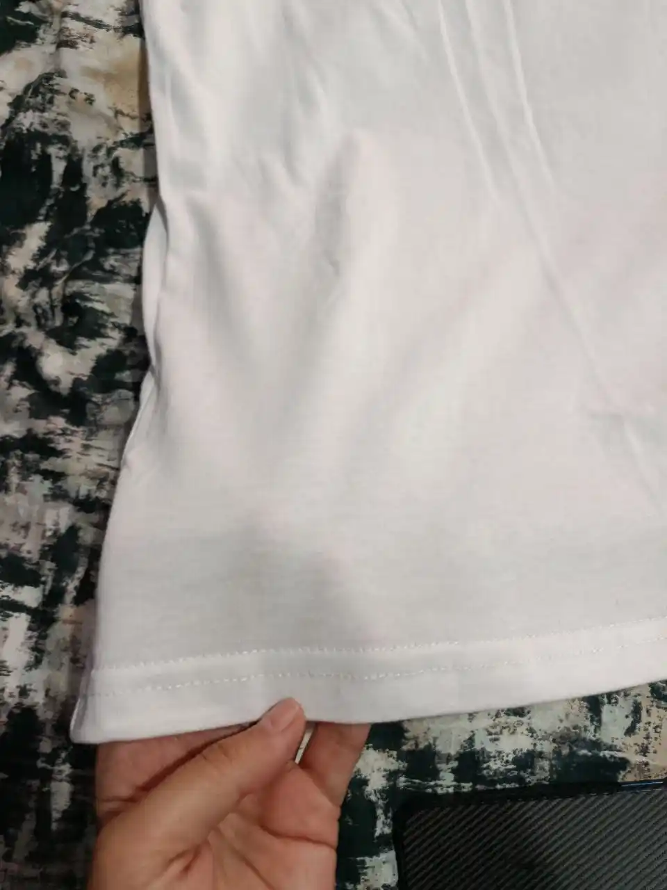 Ayollar va erkaklar uchun futbolka oversize 100% paxta oq/qora M-3XL