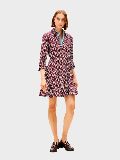 Tommy Hilfiger Платье VIS TWILL LS MINI DRESS WW0WW48629