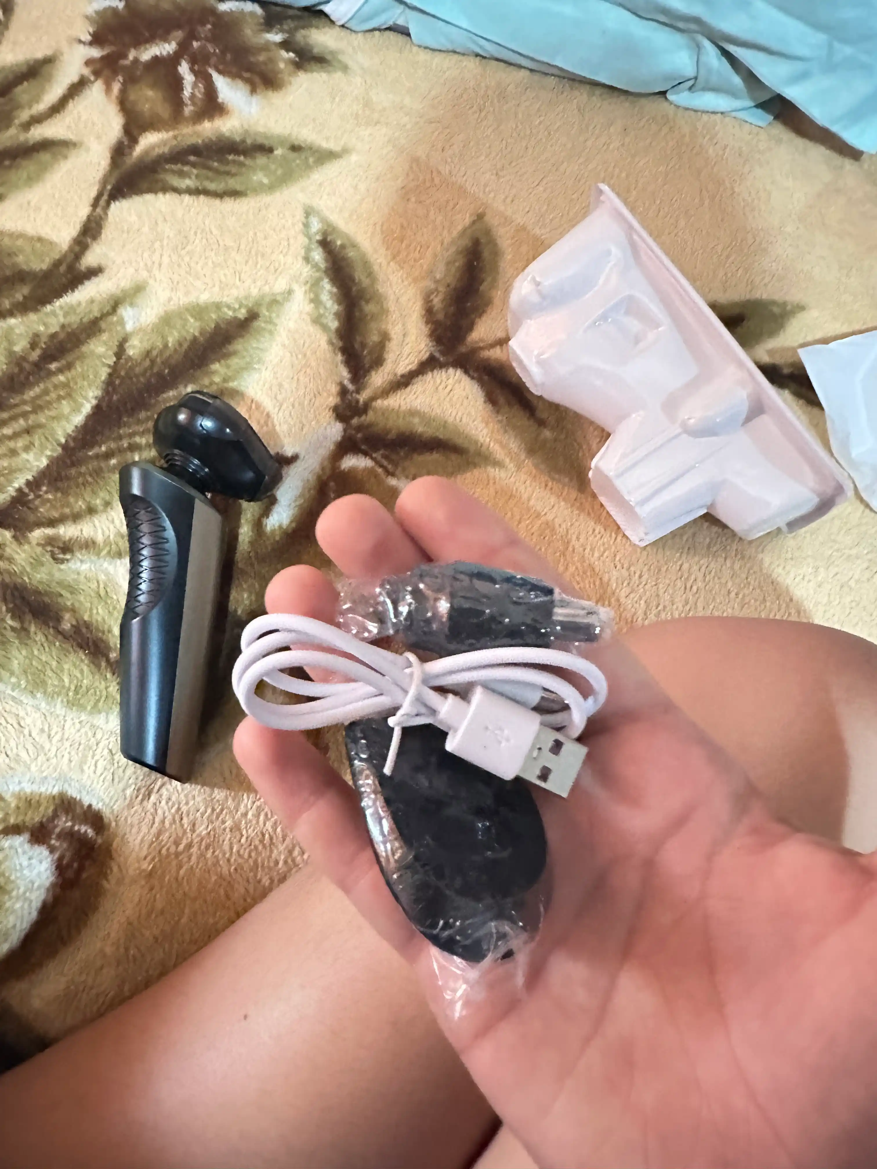 3v1 HAN RIVER nasadkali erkaklar elektr ustarasi, soqol-mo‘ylov uchun portativ trimmer