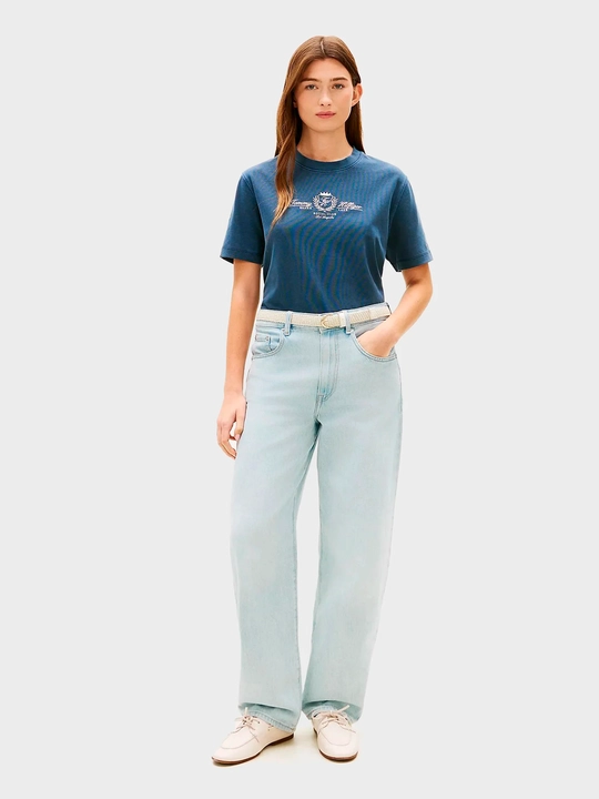 Tommy Hilfiger Футболка/VARSITY CREST MDRN C-NK SS TEE WW0WW48713