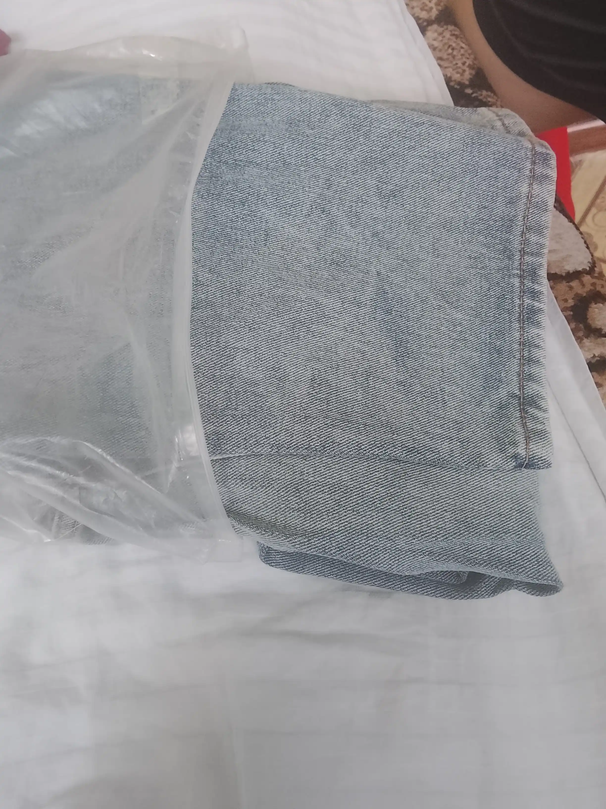 Ayollar baggy jinsi oversize Y2K, keng jinsi baland bel, moda keng shim paxta