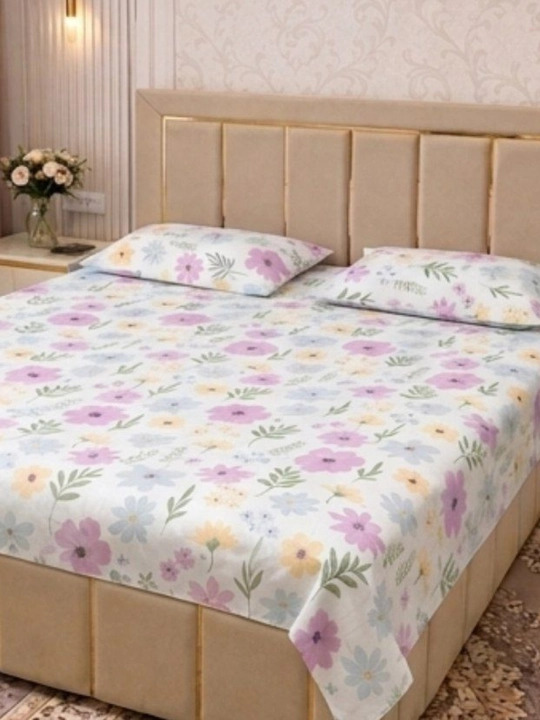 Комплект постельного белья из хлопка, 220×240 см, 2 наволочки 50×70 см