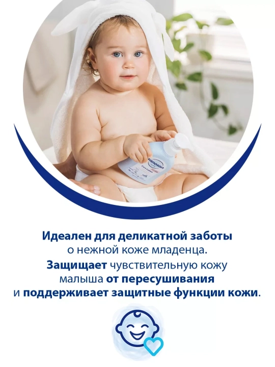 Лосьон Sanosan Baby питательный 0м+ 200 мл