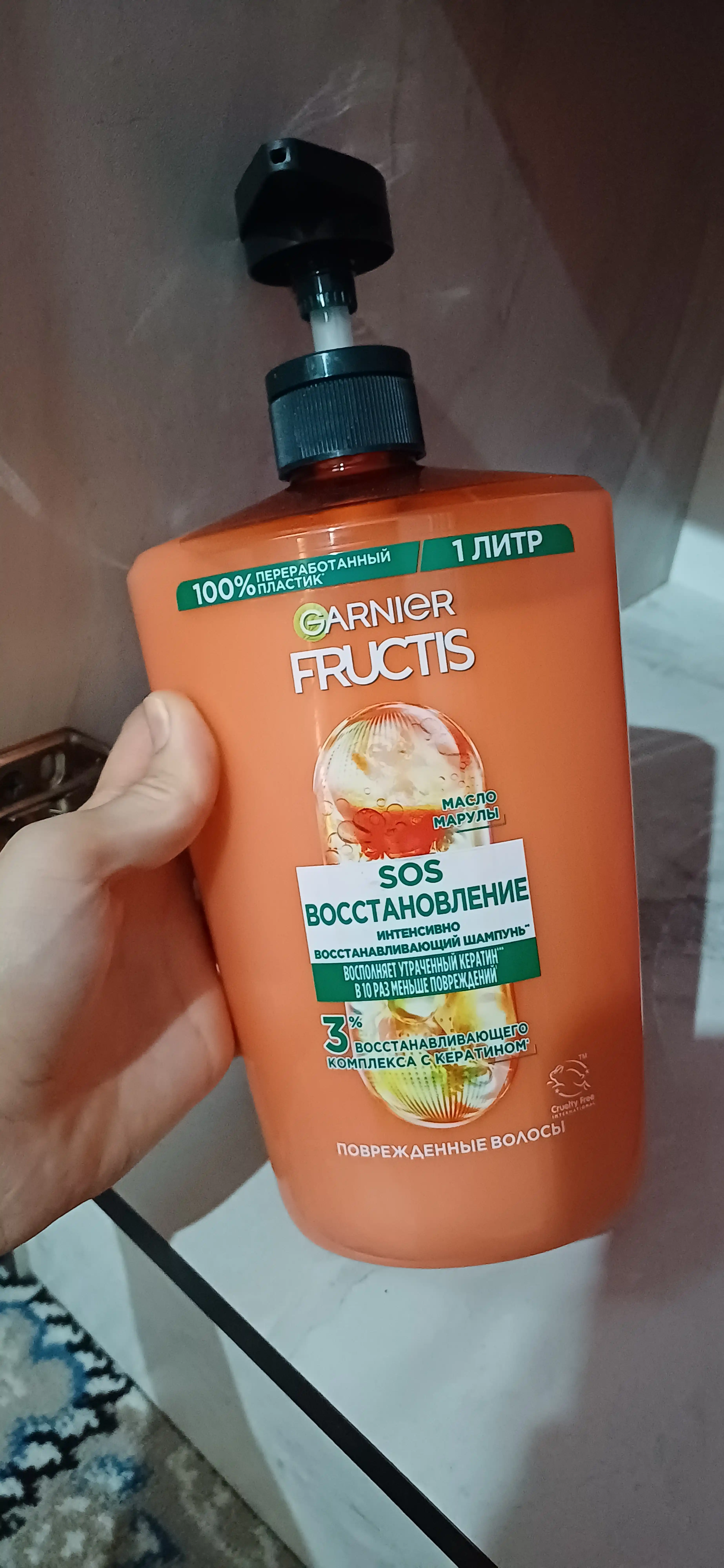 Шампунь Garnier Fructis SOS Восстановление, 1000 мл