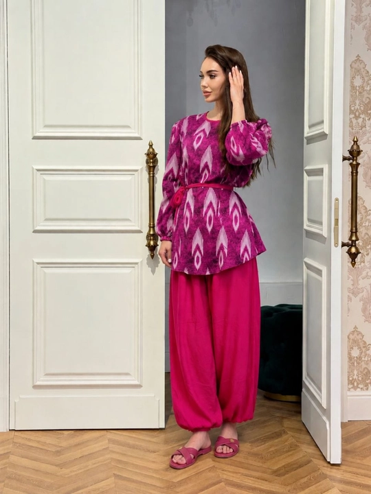 Женский костюм, двойка, летний костюм, размер: 44–50 - 